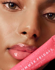 Summer Fridays Tinted Lip Butter Balm - Conditioning Vegan Lip Balm for Instant Moisture, Shine & Hydration - Sheer-Tinted, Soothing Skincare - Pink Guava (.5 Oz)