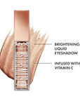 NYX PROFESSIONAL MAKEUP Ultimate Glow Shots, Liquid Eyeshadow, Long-Lasting Shimmer Eye Shadow with Vitamin C - Golden Goji