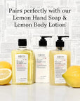 C.O. Bigelow Body Cleanser - No. 1161 - Moisturizing Lemon Body Wash for Men & Women with Aloe Vera, Sodium PCA, and Glycerin, 10 fl oz