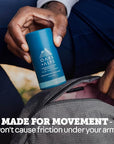 Oars + Alps Deodorant for Men & Women, Aluminum Free Deodorant for Men, Dermatologist Tested, Clean Ingredients, Non Toxic, Vegan, Long Lasting, Odor Protection, Fresh Ocean Splash, 2pk, 2.6oz