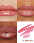 LANGMANNI 3 Colors Long-Lasting Peel Off Lip Liner Set, Waterproof & Smudge-Proof Matte Lip Liners Gift Makeup For Girls (#1+2+3)