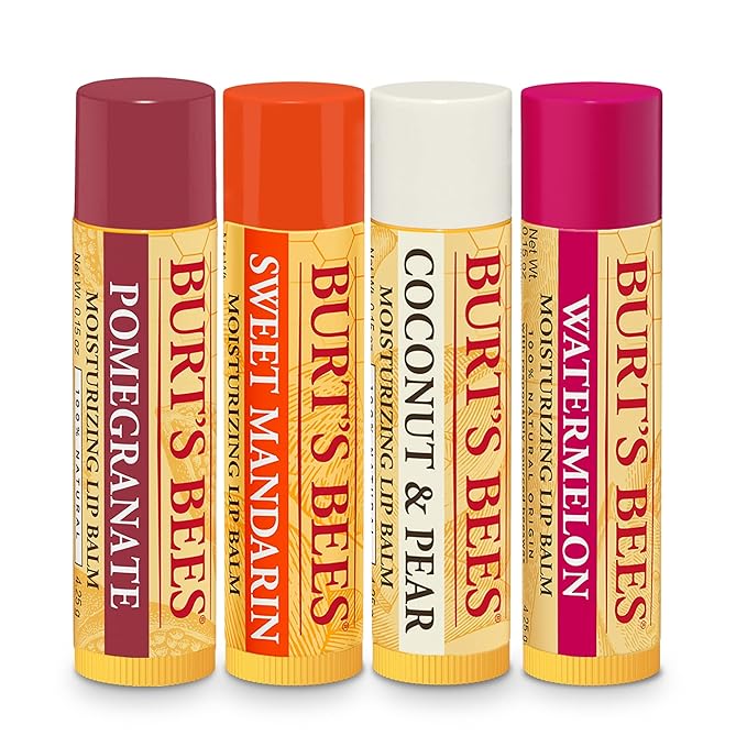 Burt’s Bees Holiday Gift, 4 Lip Stocking