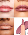 Oulac Waterproof Lipliner Pencil - Smooth and Creamy, Retractable Lip Makeup for Precision Application, Vegan & Cruelty-Free, LL01 Dusty Rose