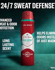 Old Spice Dry Spray Antiperspirant Deodorant for Men, High Endurance, 24/7 Sweat Defense & Odor Protection, 24/7 Freshness & Lasting Scent, Pure Sport Scent, 4.3 oz (Pack of 3)