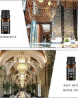 Hotel Collection Diffuser Essential Oil Gift Set,Hotel Scents for Home,Stress Relief Air Freshening,Ritz Carlton,My Way,Westin,Wynn Las Vegas,Baccarat,Four Seasons,Aria,Marriott Beach Villas