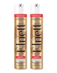 L'Oreal Paris Hair Care Elnett Satin Extra Strong Hold Hairspray For Color Treated Hair, Long Lasting Plus Humidity Resistant Hair Spray, 11 oz, (Pack of 2)