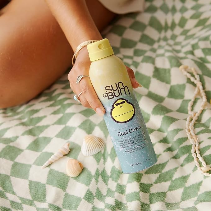 Sun Bum Cool Down Aloe Vera Spray - Vegan After Sun Care to Soothe and Hydrate Sunburn - 6 oz