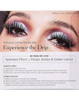 KISS Lash Drip False Eyelashes, Spiky X Boosted Volume, Unique Wet Look Hydrated Effect, Multi-Length Rewearable Fake Eyelashes, Wispy Crisscross Lash Pattern, Style ‘Drenched’, 1 Pair