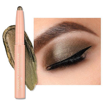 Oulac Twist-Up Eyeshadow Pencil – Waterproof Creamy Stick Blendable Texture, Vegan & Cruelty-Free Eye Makeup, 1.25g, 03 Sweet and Sour