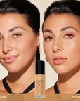 Milani Conceal + Perfect 2-in-1 Foundation + Concealer for a Flawless Complexion, Under Eye Corrector, Cover Redness and Imperfections, Waterproof and Sweatproof - Sand Beige