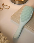 Tangle Teezer Fine & Fragile Ultimate Detangler Brush, Dry & Wet Hair Brush to Detangle & Reduce Breakage, Ice Blue