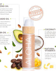 COCOSOLIS ALOHA Sun Tan & Body Oil | Organic Tanning Bed Lotion | Get Healthy Deep Chocolate Tan | Tanning Accelerator with 5 Precious Oils to Make Your Skin Glowing & Revitalized (110 ml)