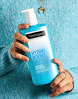 Neutrogena Hydro Boost Body Moisturizing Gel Cream with Hyaluronic Acid, Non-Greasy & Fast Absorbing, Lightweight Hydrating Body Lotion for Normal to Dry Skin, Fragrance-Free, 16 oz (Pack of 2)
