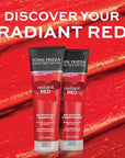 John Frieda Radiant Red, Color Boosting Conditioner, Hydrates and Enhances Red Tones with Pomegranate Extract and Vitamin E for Natural or Color-Treated Hair, 8.3 Oz