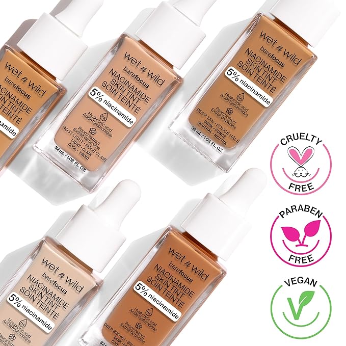 wet n wild Bare Focus Skin Tint, 5% Rosy Light