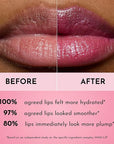 Lawless Forget the Filler Lip Plumping Line Smoothing Tinted Balm - Candy Girl - Premium Tinted Lip Balm with Natural Ingredients to Plump and Smooth Lips for a Firmer, Fuller Look - 0.09 oz