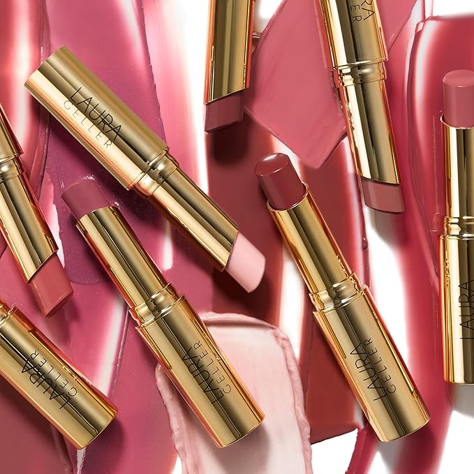 LAURA GELLER NEW YORK Jelly Balm Moisturizing Tinted Lip Balm - Terracotta Go - Hydrating Vitamin E - Semi-Shine Finish