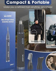 Nose Hair Trimmer for Men and Women, Painless 3 in 1 Men's Ear and Nose Hair Trimmers, 2025 USB-C Rechargeable Facial & Body Detail Hair Trimmer Clipper with High Speed and Dual-Edge Blades