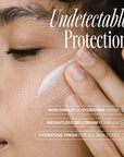 THE FACE SHOP Hydro Sun Barrier 2-in-1 Sunscreen & Moisturizer, Broad Spectrum SPF 45, Korean Sunscreen Skin care, Daily Hydrating Moisturizer for Face with Niacinamide, No White Cast