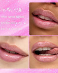 Nature Republic HONEY MELTING LIP GLITTER (13 AURORA) SOFT LIP STICK Hydrating Gloss, Moisturizing balms, Shine Glimmer Finish, Shimmery-Sheer tint, korean make up