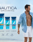 Nautica Grooming Cleanse Shower Gel 6.7 fl oz (Pack of 1), Notes of Grapefruit, Lavender, and Wood, Men's Fragrance, Long Lasting, Everyday Fragrance