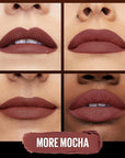 MAYBELLINE Color Sensational Ultimatte Matte Lipstick, Non-Drying, Intense Color Pigment, More Mocha, Mid-Tone Mauve, 1 Count (Pack of 2)