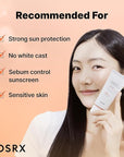 COSRX Vitamin E Vitalizing Face Sunscreen SPF 50, 1.69 fl oz, SPF Moisturizer, Lightweight under Makeup, Summer Travel Essentials, Korean Skin Care, Korean Sunscreen for Face, Stocking Stuffers