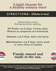 Complete Natural Products Urinary Tract Complete 8oz - Liquid Supplement for a Urinary Tract Cleanse, Defense, Health, and Treatment with Organic Cranberry & Organic D-Mannose