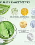 Under Eye Patches for Puffy Eyes and Dark Circles – 60 PCS Aloe Vera Under Eye Mask with Pure Natural Extracts to Combat Puffiness, Fine Lines, Wrinkles, and Bags
