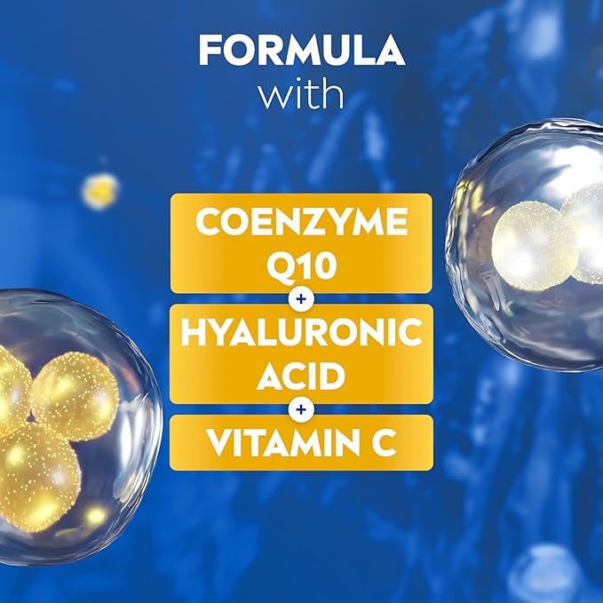 NIVEA Skin Firming & Toning Body Gel Cream with Q10, Hyaluronic Acid and Vitamin C, Clinically Tested Skin Firming & Toning Cream, 72-Hour Moisture, 6.7 Oz Tube