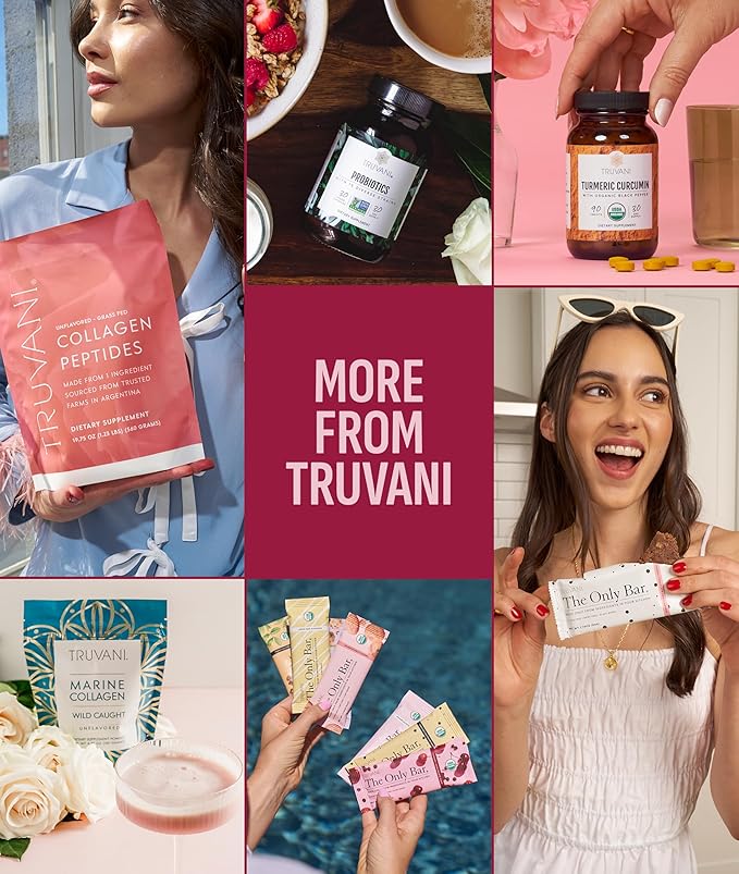 Truvani Vegan Pea Protein Powder | Chocolate Strawberry | 20g Organic Plant Based Protein | 10 Servings | Keto | Gluten & Dairy Free | Low Carb | No Added Sugar