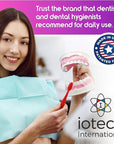 Recommended by 1,000s of Dental Professionals Because it Simply Works Better. Professional Strength ioRinse RTU. Powerful, Long-Lasting, Breath freshening That You Can Trust. Soft Mint 16 oz