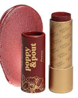 Poppy & Pout All Natural Lip Tint, Cardboard Tube, Hand-Filled, Beeswax, Vitamin E, Coconut Oil, Cruelty Free, All-Natural Shades (Penny)