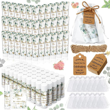 200 Pcs Baby Shower Wedding Party Tag(Eucalyptus)