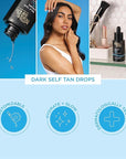 Bondi Sands Self Tan Drops - Dark 1.01 FL OZ