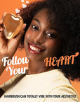 ReFa HEART BRUSH ROSE GOLD |