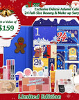 UCANBE Luxury Makeup Advent Calendar 2025, 24 Days Christmas Makeup Gift Set for Adult Women & Teen Girls, 2025 Xmas Beauty & Cosmetic Countdown Calendar Holiday Surprise Limited-Edition Make Up Gifts Kit