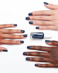 essie expressie quick dry nail polish, vegan, power moves, blue, feel the hype, 0.33 fl oz