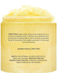 Brooklyn Botany Sweet Orange Body Scrub - Moisturizing and Exfoliating Body, Face, Hand, Foot Scrub - Fights Stretch Marks, Fine Lines, Wrinkles - Great Gifts for Women & Men - 10 oz