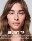 Jillian Dempsey Lid Tint: Satin Cream Eyeshadow I Easy Application for a Natural Shimmer or a Layered Matte Finish I Shell
