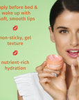 Hempz Hydrating Lip Sleeping Mask - Sweet Pineapple & Honey Melon (.95 Oz.) | Overnight Hydrating Lip Balm for Dry Lips, Lip Repair, Chapped Lip Treatment & Nourishment for Women