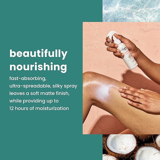 Hawaiian Tropic Skin Nourishing Milk Mineral Sunscreen Spray Lotion SPF 30, 3.4oz | Travel Size Sunscreen Zinc Oxide, Sun Milk, Mineral Sunblock Spray SPF 30, Oxybenzone-Free, 3.4oz