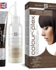 Smart Beauty Espresso Brown Hair Dye Permanent with Plex Anti-Breakage Technology that Protects Rebuilds Restores Hair Structure, Permanent Hair Colour, Brown Hair Dye, Vegan, Cruelty Free