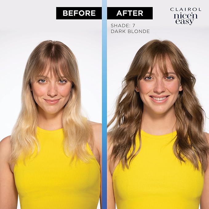 Clairol Nice'n Easy Permanent Hair Dye, 9 Light Blonde Hair Color, 3 Count