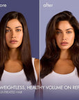 Nexxus Hy-Volume Weightless Lift Conditioner Protein Fusion with Collagen Protein & Hyaluronic Acid For Flat & Limp Hair for 48 Hours of Volume 13.5 Fl Oz