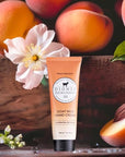 Dionis - Goat Milk Skincare Scented Hand Cream (1 oz) Set of 6, Moisturizing Lotion for Dry Skin, Good for Sensitive Skin, Cruelty-free and Paraben-free (Peach Delight)