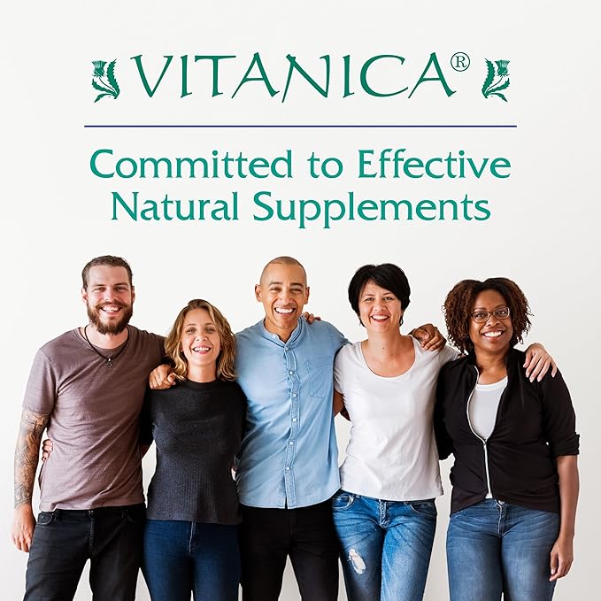 Vitanica Endocrine Disruptor Relief, Liver Detox Cleanse Support, Dr. Formulated Liver Support Supplement with Calcium D-Glucarate, ALA, NAC, L-Glycine & More, Vegan, 120 Capsules