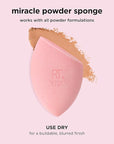 Real Techniques Ultimate Makeup Sponge Trio, Makeup Blending Sponges, For Liquid, Cream, & Powder Products, Powder & Foundation Sponges, Mini Makeup Sponge, Latex-Free Foam, Travel-Friendly, 3 Count