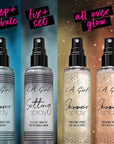 L.A. Girl Shimmer Spray, 2.7 Fl Oz, Gold