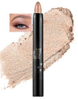 Boobeen Waterproof Eyeshadow Stick - Shimmer Cream Eyeshadow Pen for Easy Glitter Eye Makeup